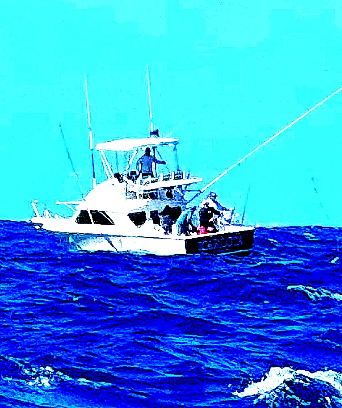 Bertram 31 Sportfisherman offshore San Juan Puerto Rico