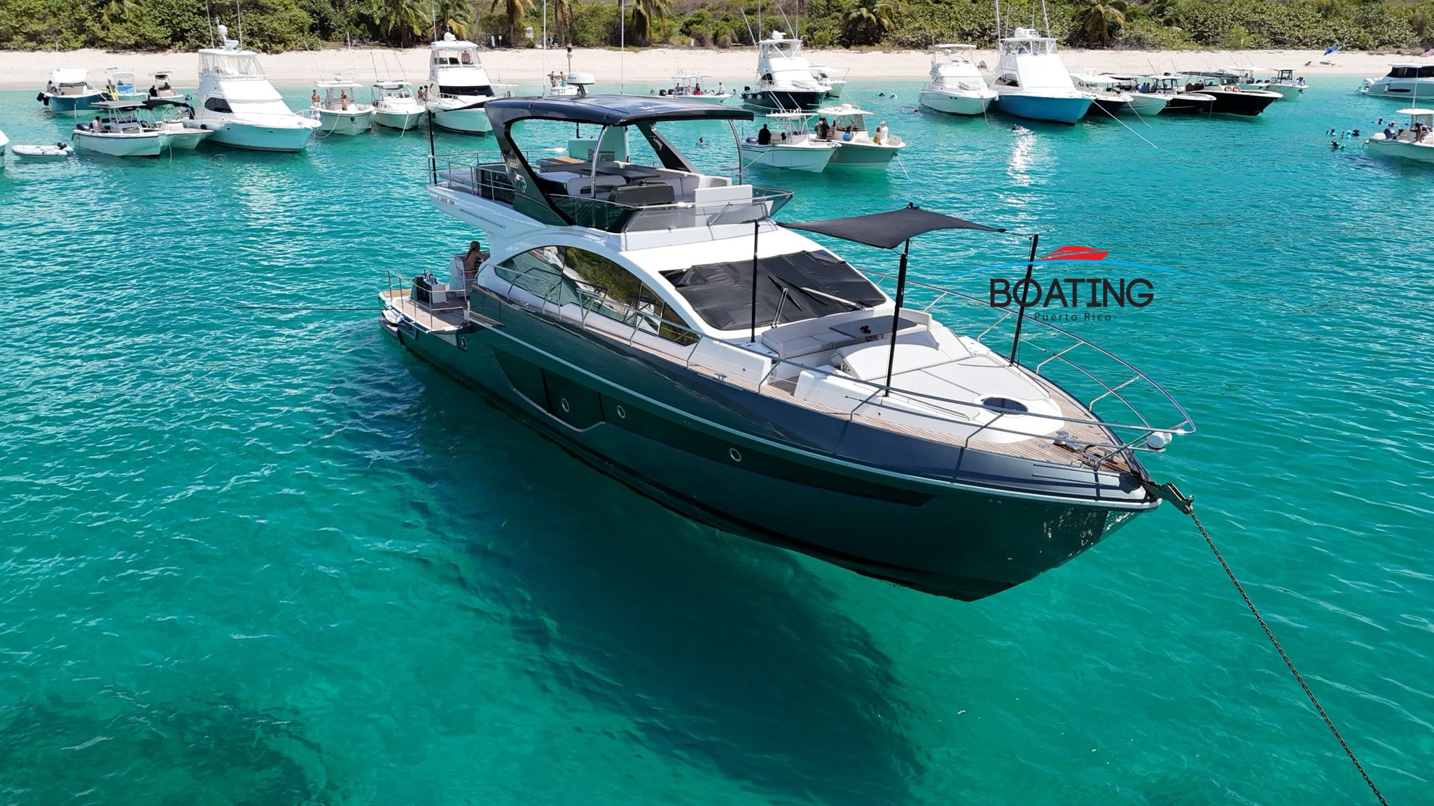 Schaefer 70ft luxury yacht charter Puerto Rico