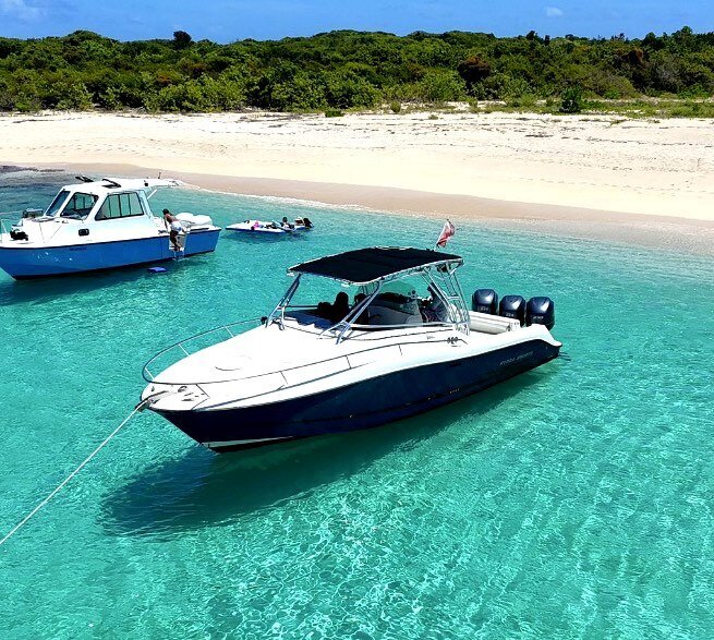 Hydra Sport 38ft at Palomino beach Puerto Rico