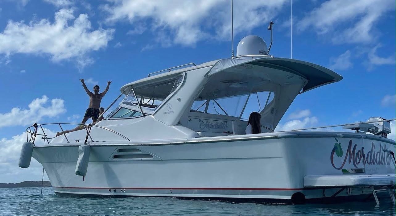 Riviera 45ft deck view