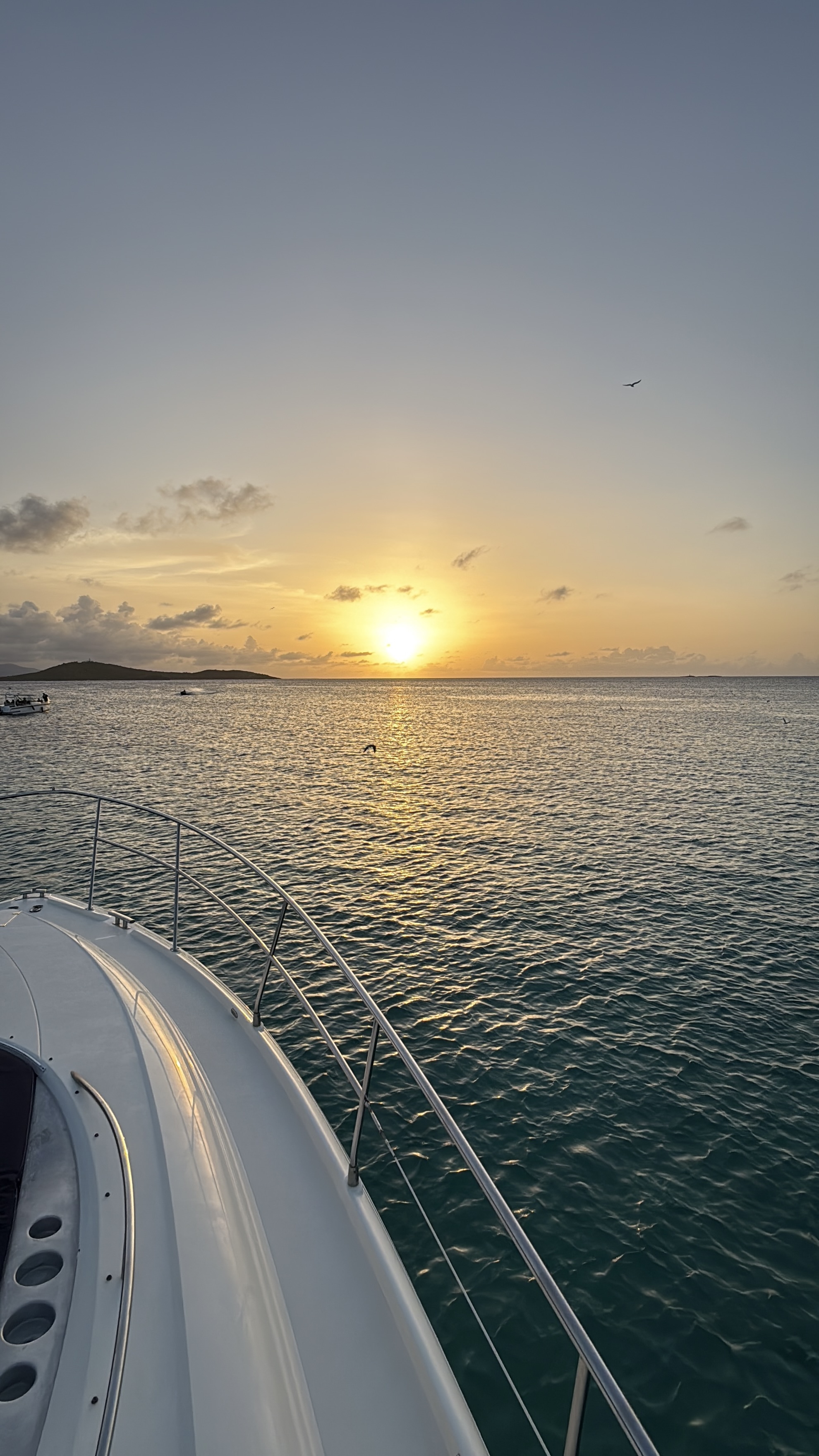 Champagne on a private yacht charter Puerto Rico